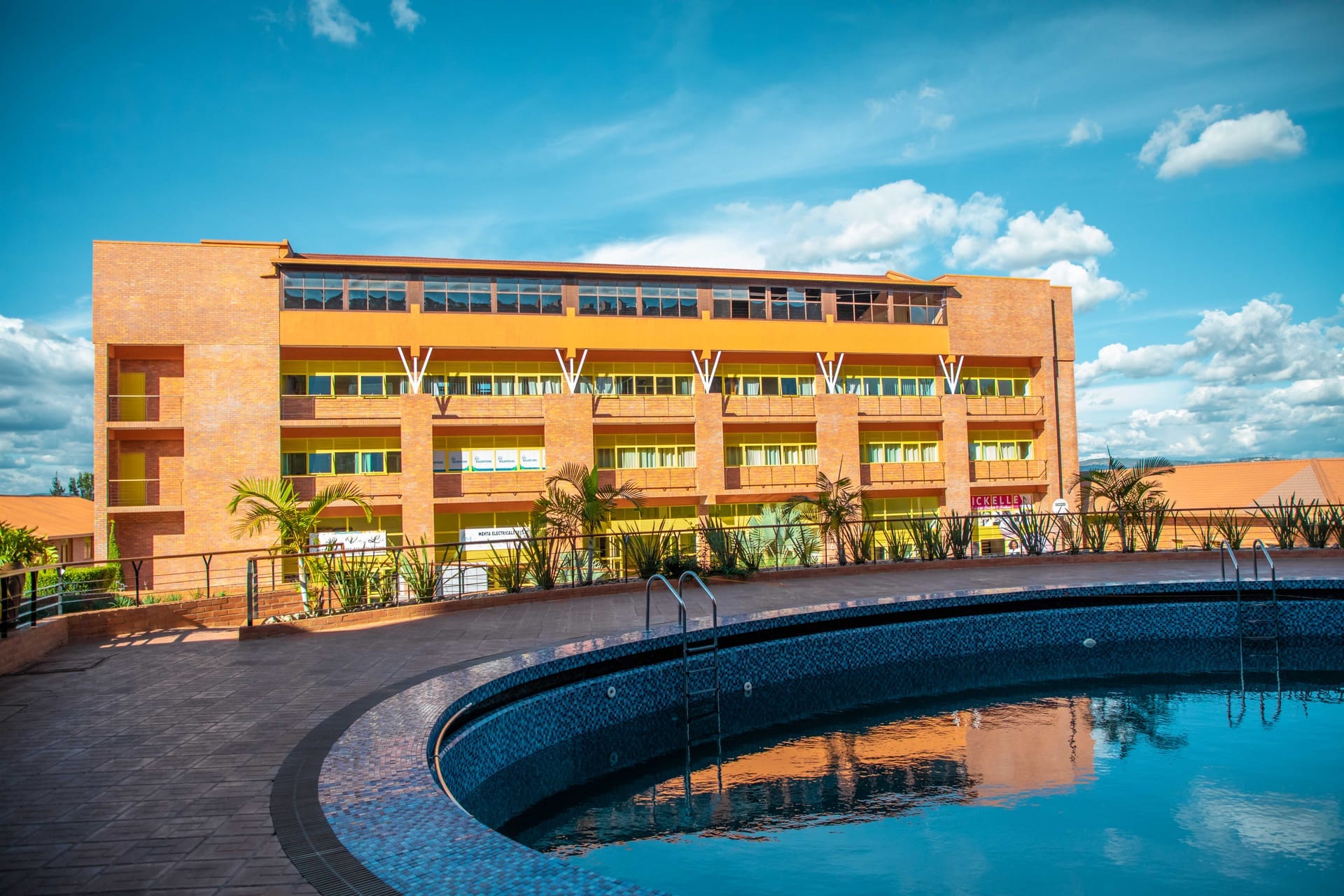 Hotel building exterior