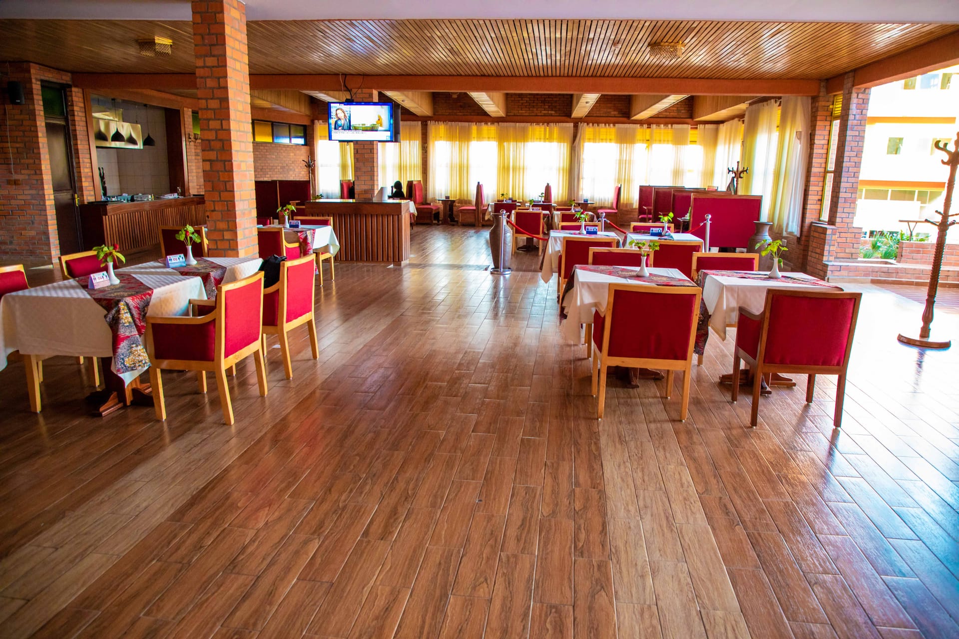 Restaurant dining area